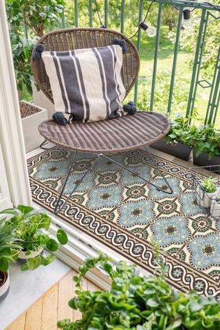 Tapis Diva - Bleu