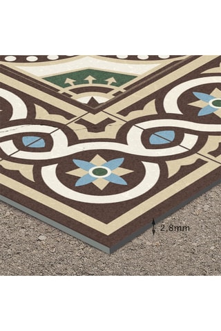Tapis Diva - Bleu