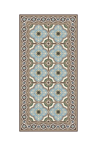 Tapis Diva - Bleu