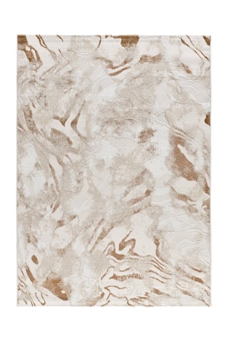 Tapis Keops - Beige et marron