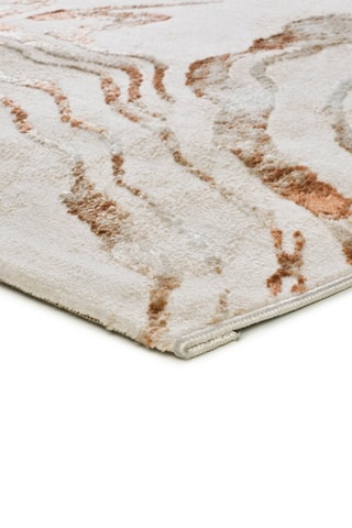 Tapis Keops - Beige et marron