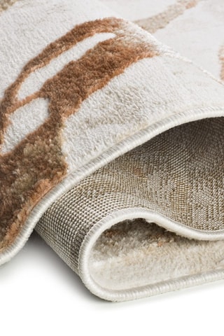 Tapis Keops - Beige et marron