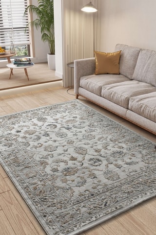 Tapis Keops - Beige et gris