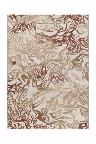Tapis Astra - Marron et beige