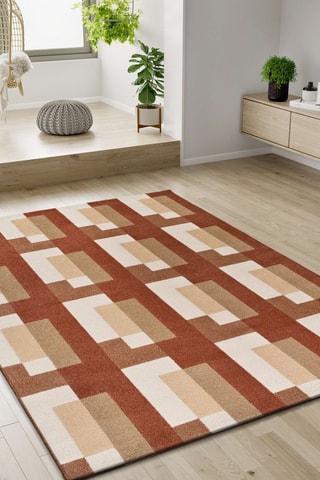 Tapis Astra - Rouille