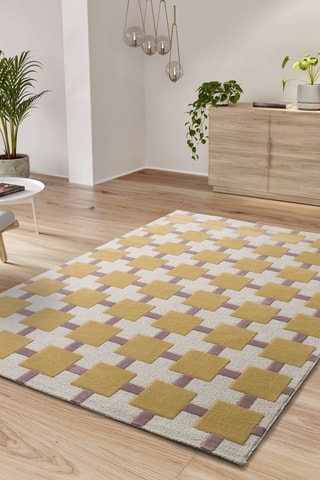 Tapis Flashy - Moutarde