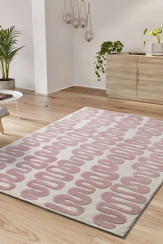 Tapis Flashy - Rose