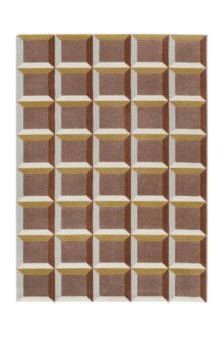 Tapis Amara - Rouille