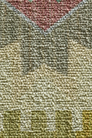 Tapis Serak - Jaune et bleu