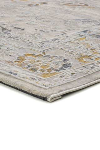 Tapis Bertha - Ecru et jaune