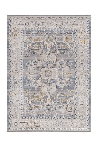 Tapis Bertha - Gris et bleu