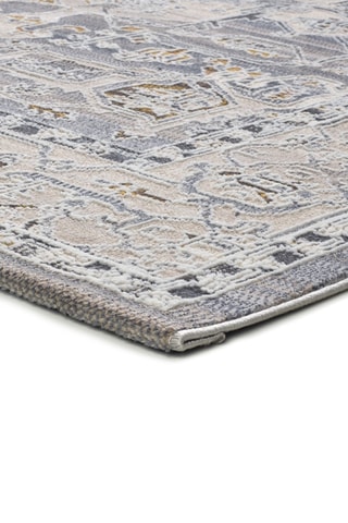 Tapis Bertha - Gris et bleu