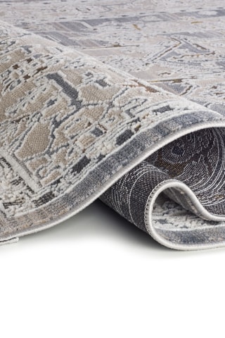 Tapis Bertha - Gris et bleu