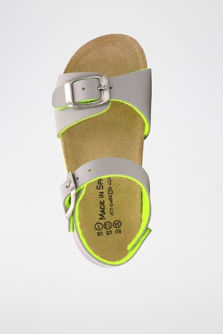 Sandales - Vert et gris