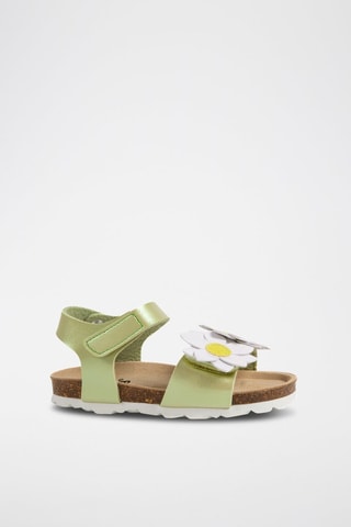 Sandales - Blanc, vert et jaune