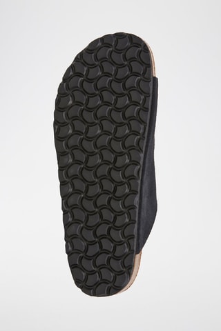 Mules en nubuck - Noir