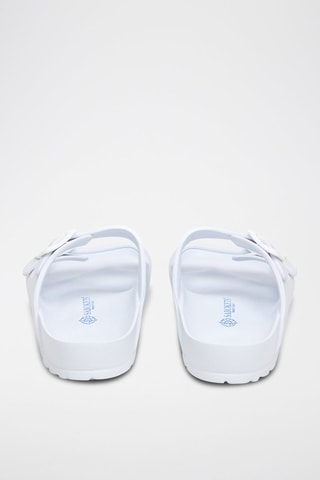Mules - Blanc - Blanc