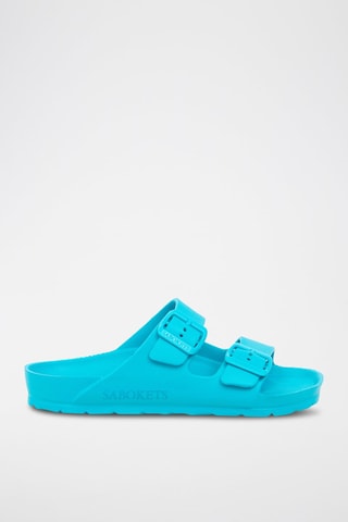 Mules - Bleu - Bleu
