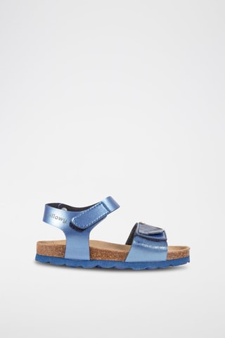 Sandales Rosso - Bleu, argenté et gris