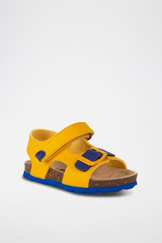 Sandales - Bleu et jaune