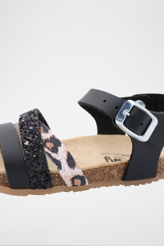Sandales Rosso - Beige et noir
