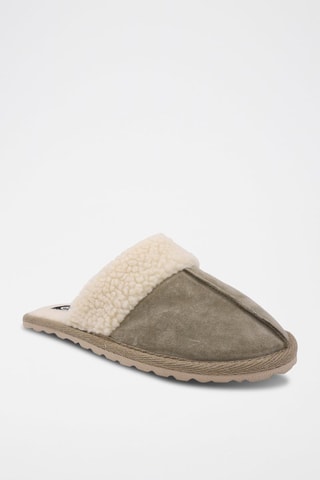 Chaussons en nubuck Matrix - Vert
