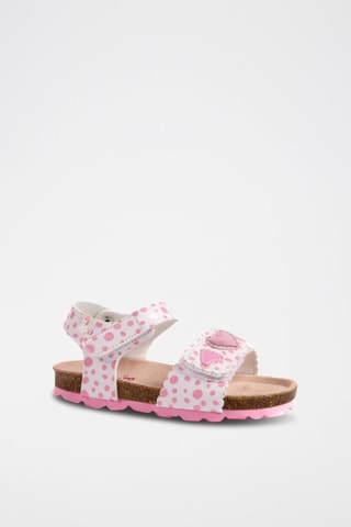 Sandales - Blanc et rose