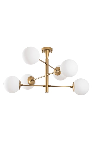 Suspension Arge - Doré - 6 x 40 W