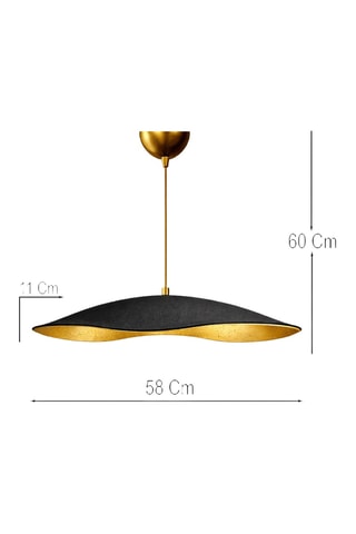 Lampadario - Nero - 40 W