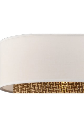Lampadario - Beige e bianco - 45 -60 W