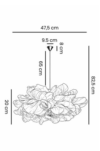 Lampadario - Beige - 40 W