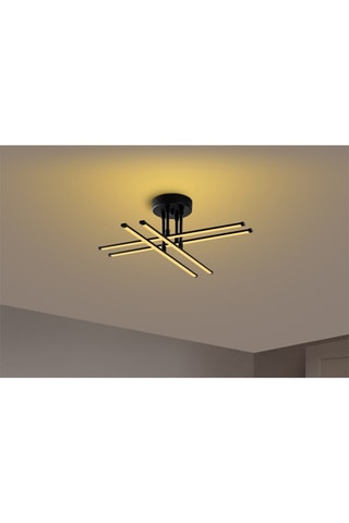 Plafoniera LED Exhaust - Nero - 28 W