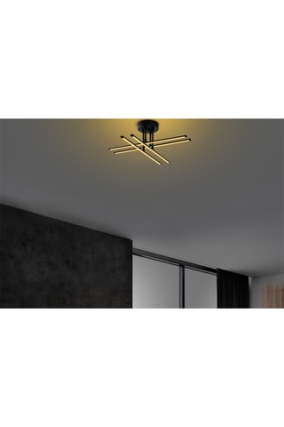 Plafoniera LED Exhaust - Nero - 28 W