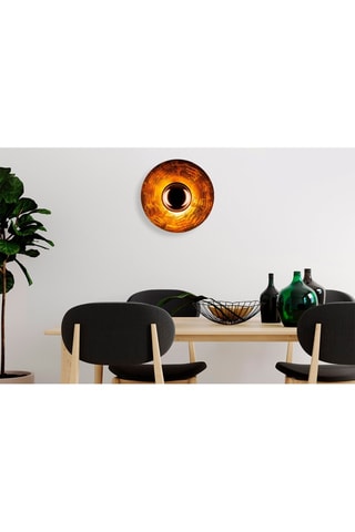 Applique LED Kurt - Marrone - 10 W