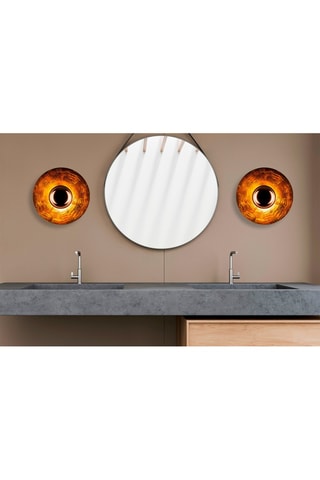 Applique LED Kurt - Marrone - 10 W