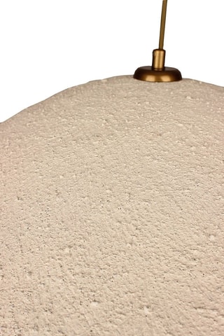Lampadario - Dorato e beige - 40 W