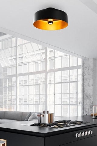 Plafoniera - Nero - 40 W