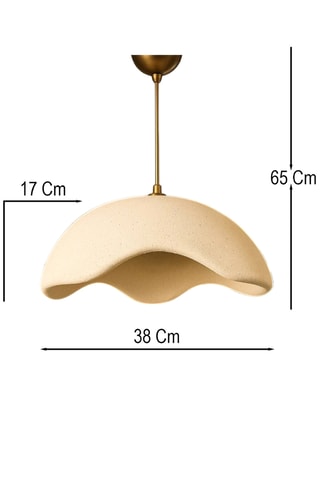 Lampadario - Ecrù - 40 W