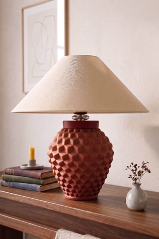 Lampada da tavolo in ceramica - Bordeaux - 40 W