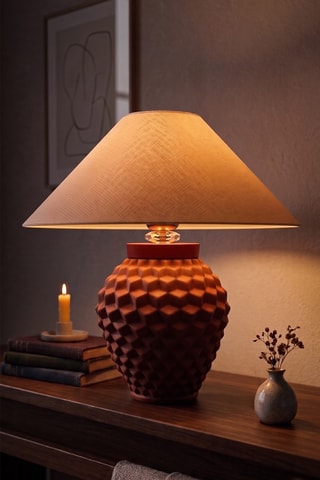 Lampada da tavolo in ceramica - Bordeaux - 40 W