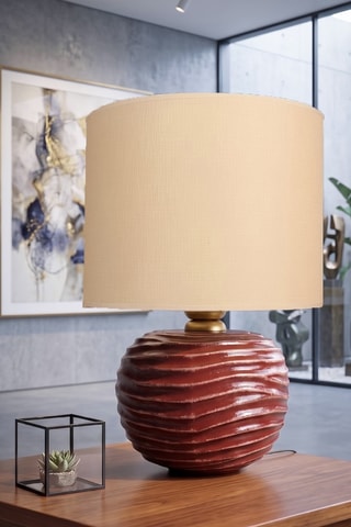 Lampada da tavolo in ceramica - Bordeaux - 40 W