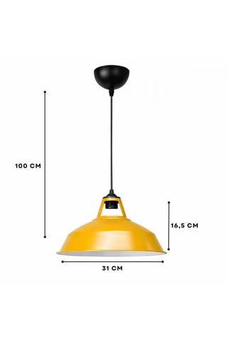 Lámpara de techo - Amarillo - 40 W