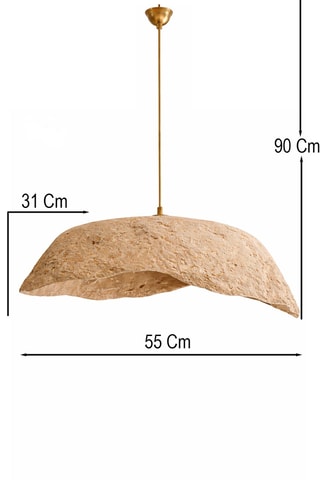Lampadario - Beige - 40 W