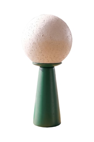 Lampada da tavolo in ceramica - Verde - 40 W
