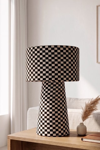 Lampada da tavolo - Nero e bianco - 40 W