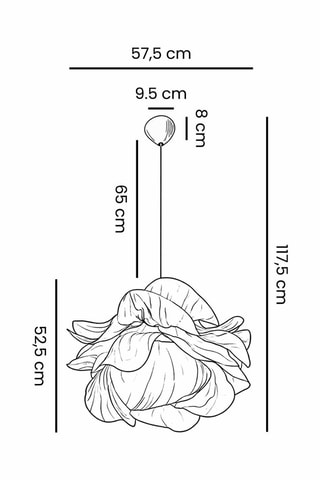 Lampadario - Bianco - 40 W
