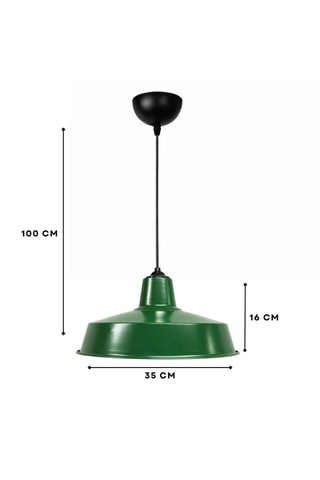Lámpara de techo - Verde - 40 W