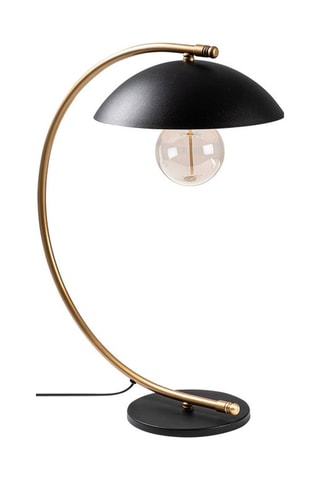 Lampada da tavolo Sivani - Nero e dorato