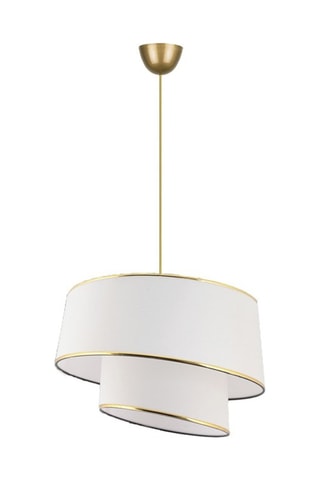 Lampadario Barette - Bianco - 40 W