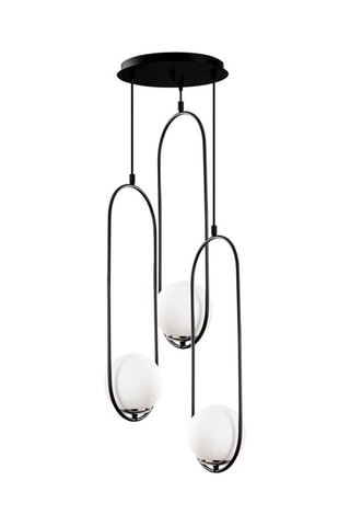 Lampadario Mudoni - Nero - 3 x 40 W